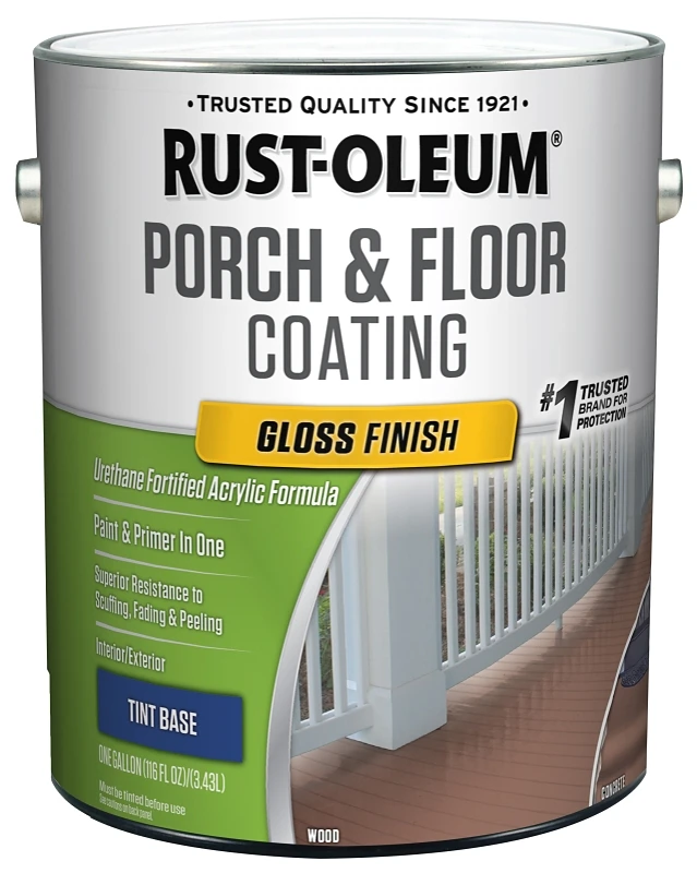 Porch & Floor Urethane Finish, Tint-Base Gloss, 1-Gallon