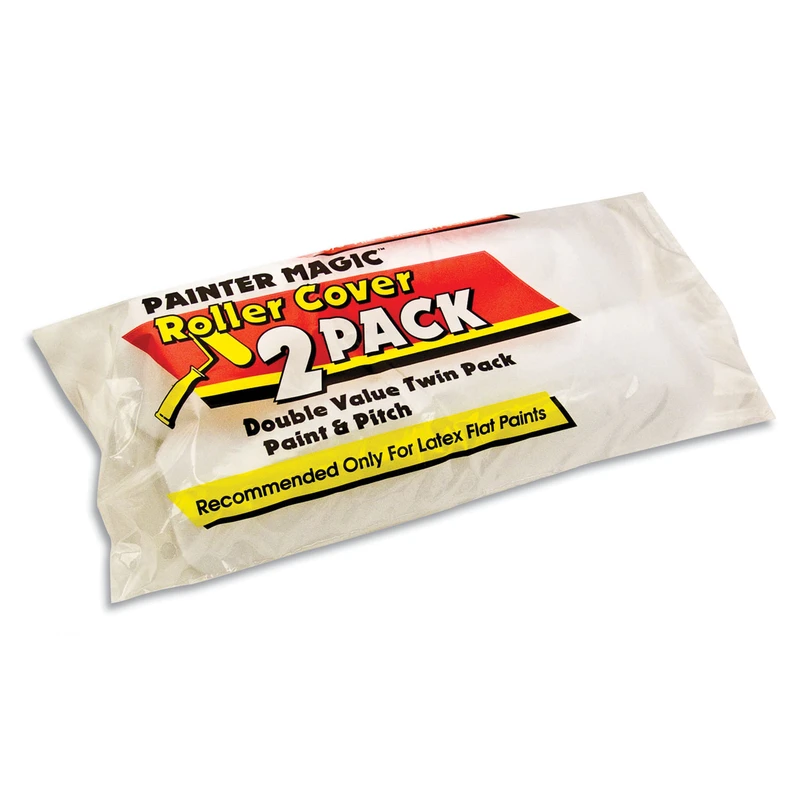 Wooster  Painter Magic  Knit  3/8 in.  x 9 in. W For Medium Surfaces Paint Roller Cover  2 pk Regula