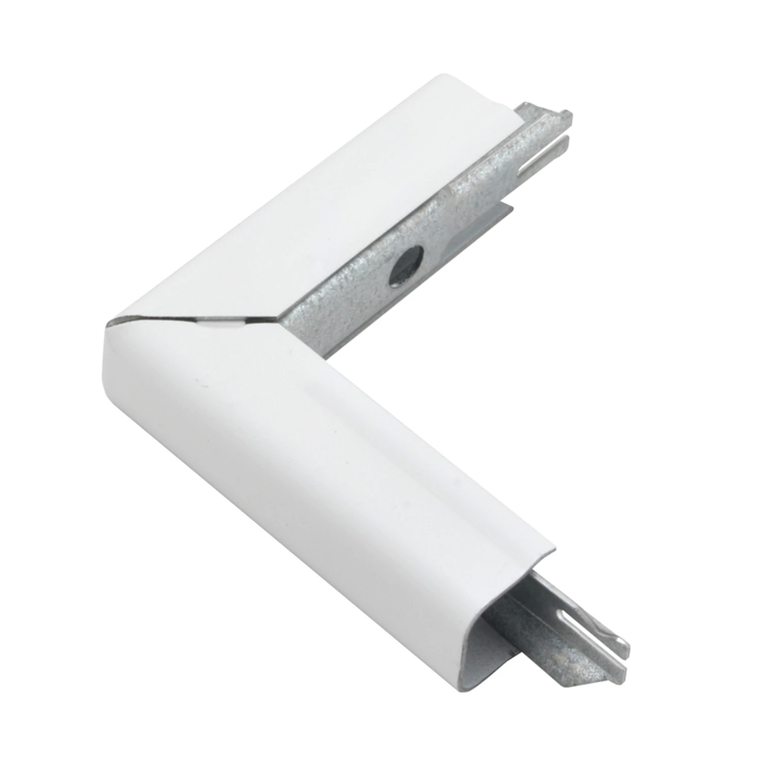 Wiremold BWH6 Raceway Elbow, Flat, Metal, White