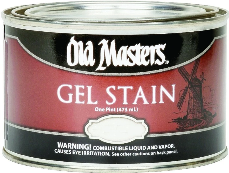Gel Stain, Oil-Based, Golden Oak, 1-Pt.