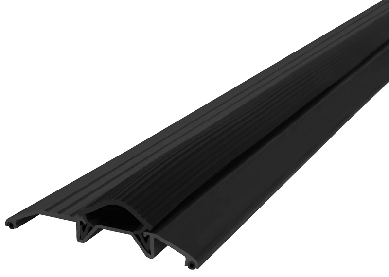 11821 Deluxe Low Threshold 3-3/4 In. X 3/4 In. X 36 In. Aluminum Matte Black
