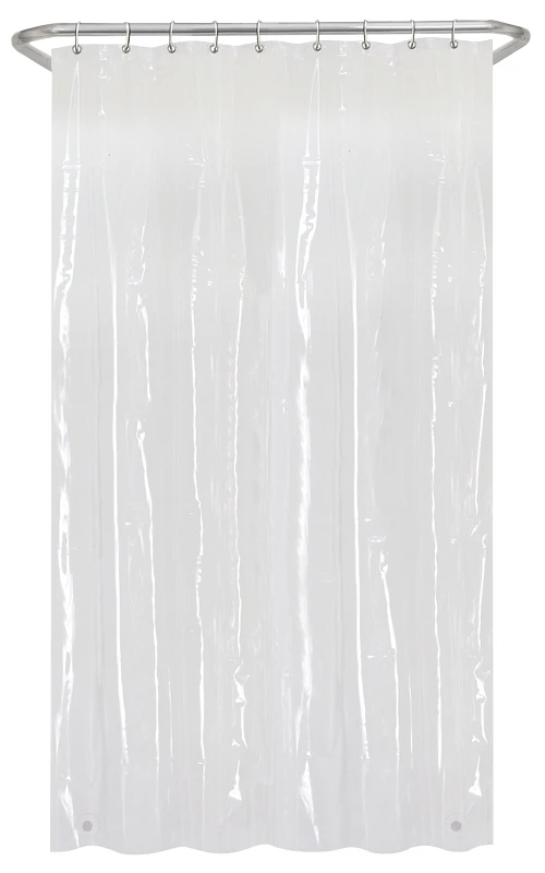 78 In. X 54 In. Clear Peva Stall Shower Liner, Medium Weight, Model Lpsmkkl