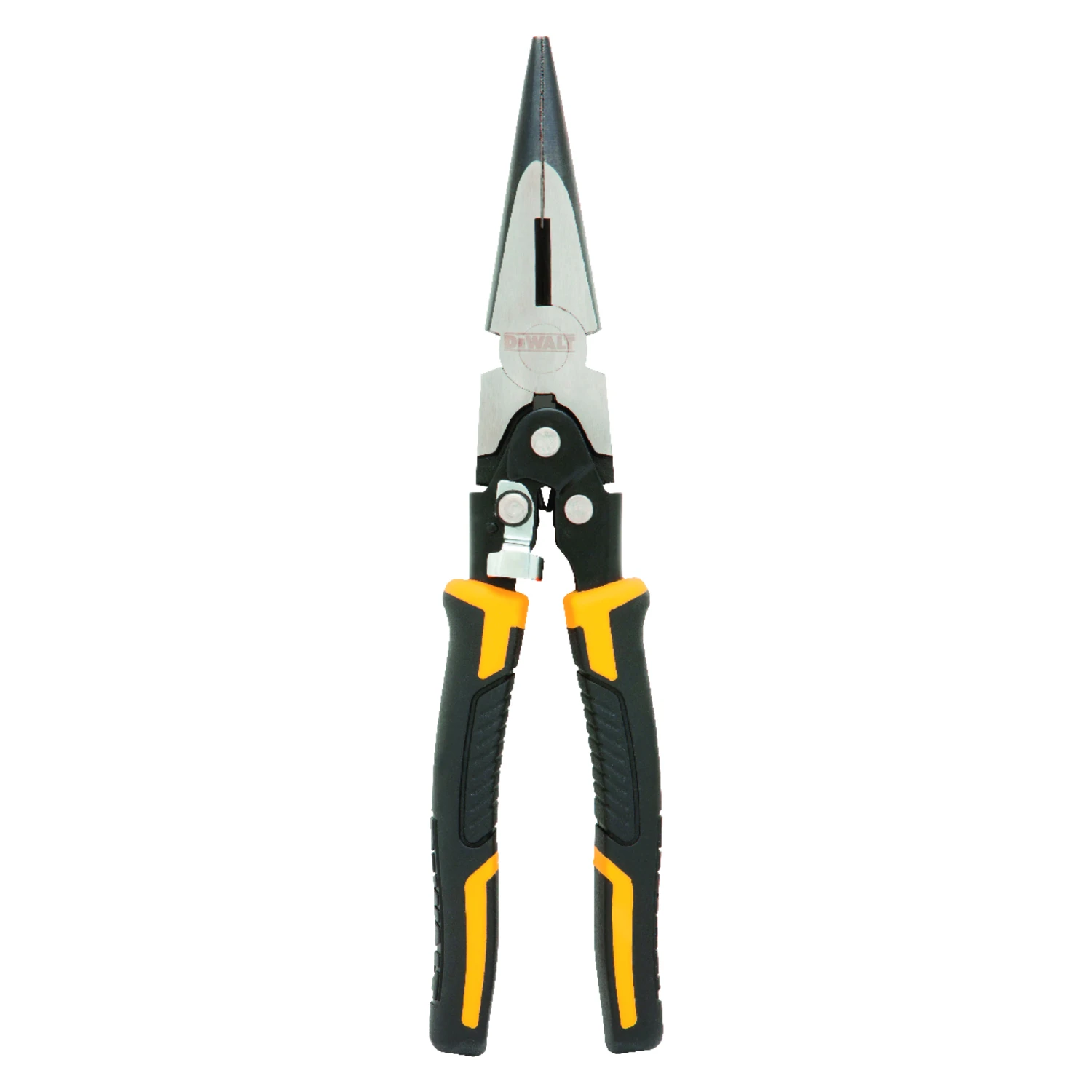 Compound Action Long Nose Pliers, 8 In.