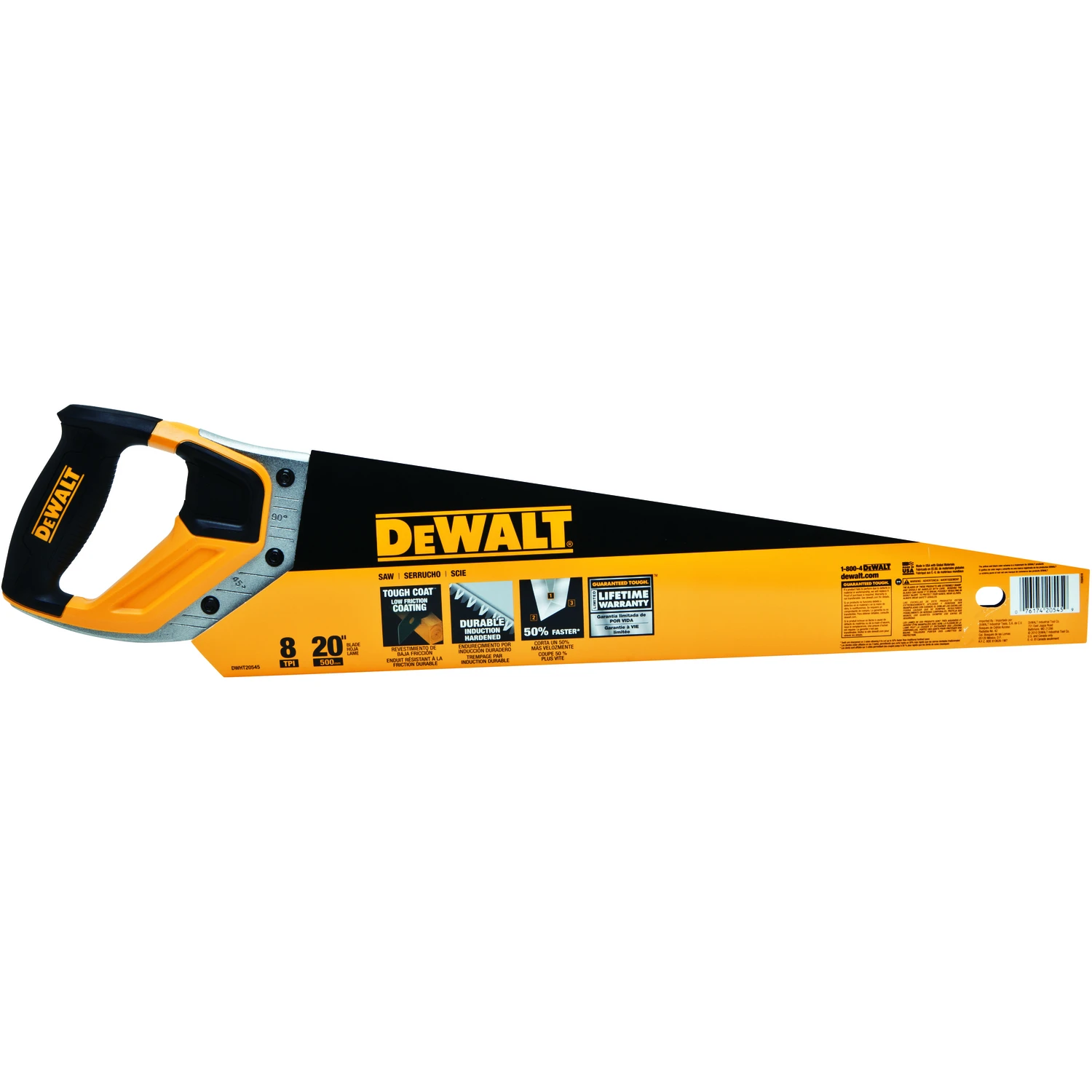 Hand Saw with Blade Armor, 20 In.