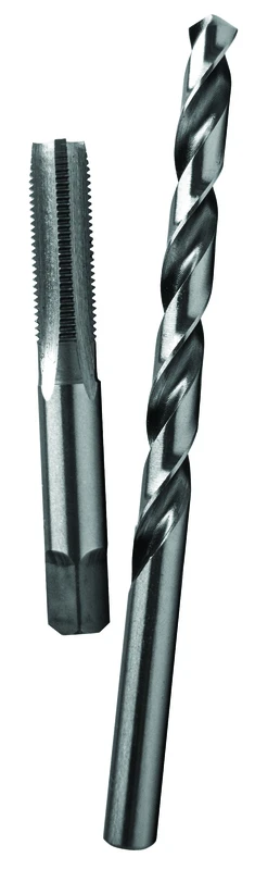 Metric Plug Tap & Drill Bit Set, 9.0 x 1.25mm, Letter N, 2-Pc.