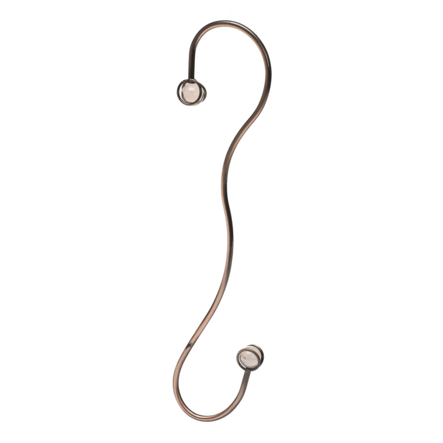 Perky-pet Beaded Hanging Hook, Copper Finish, Heavy-duty Steel, Model 85