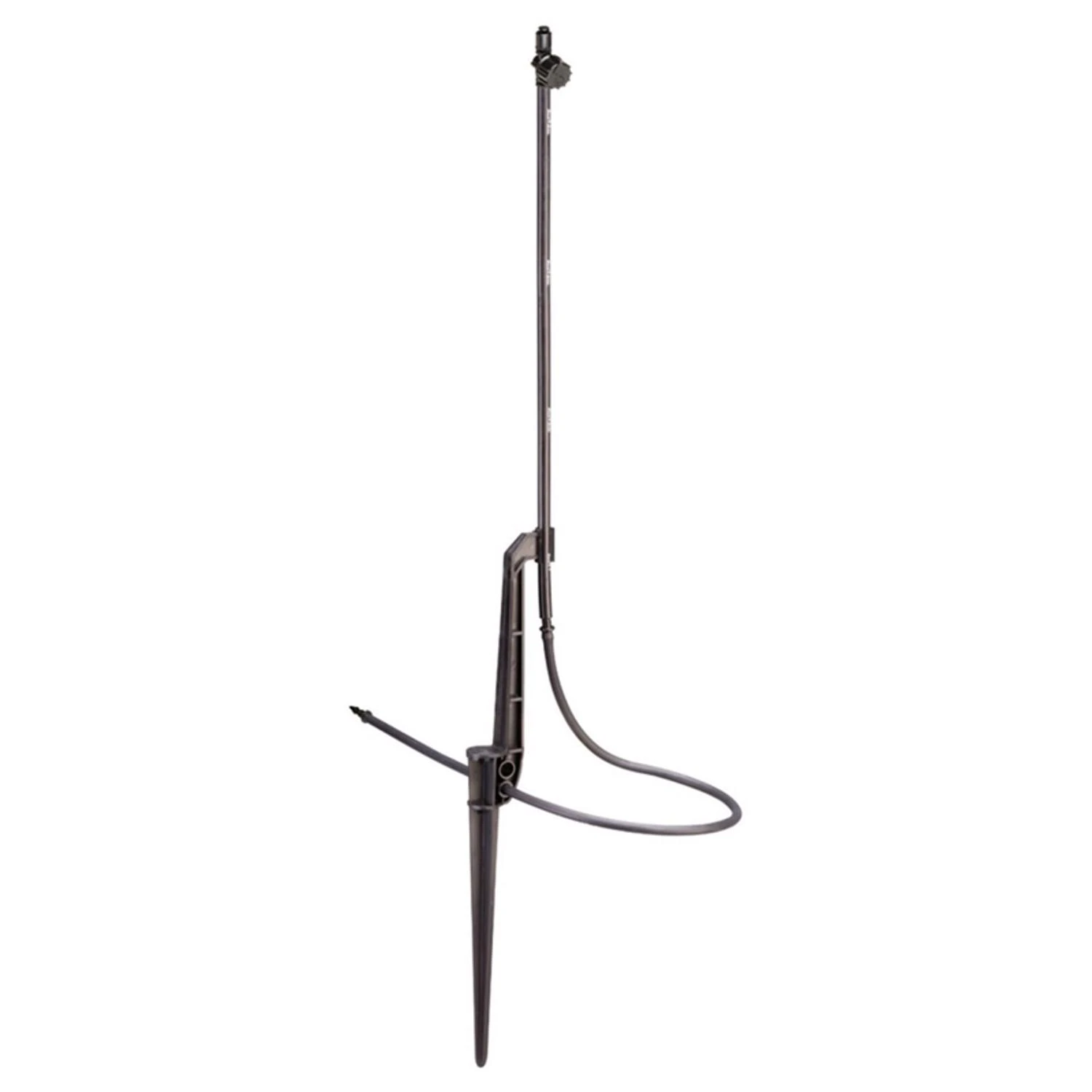 Quarter Circle Micro-spray Nozzle With Stake, 0-31 Gph, 1/4 In. Tubing, 18 In. Height