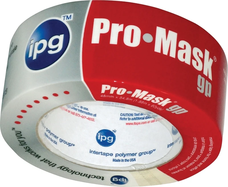 Pro-mask 1.88 In. W X 60 Yd L Beige Medium Strength Masking Tape 1 Pk