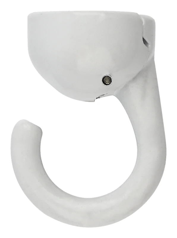 Elephant Wall Hook, White