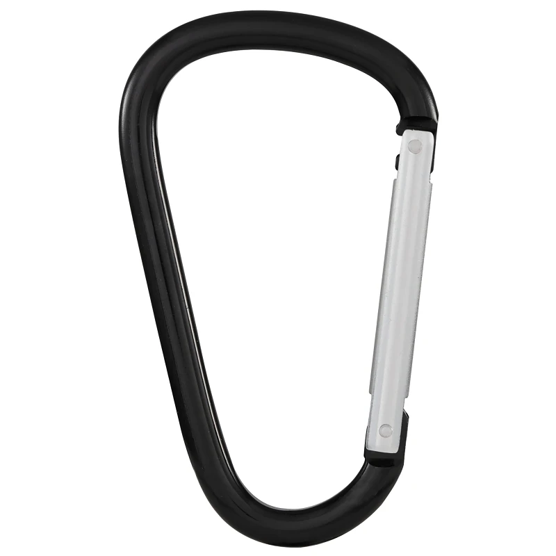 Interlocking Spring Snap, Black Steel, 6 In.