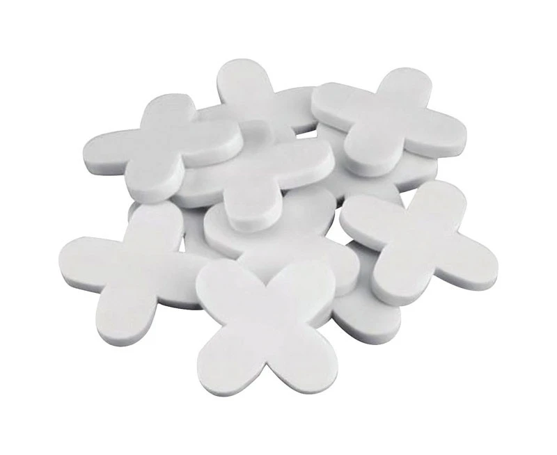 1.1 In. H X 1.1 In. W X 0.1 In. L Plastic Tile Spacer 100 Pk - 3/8 In.