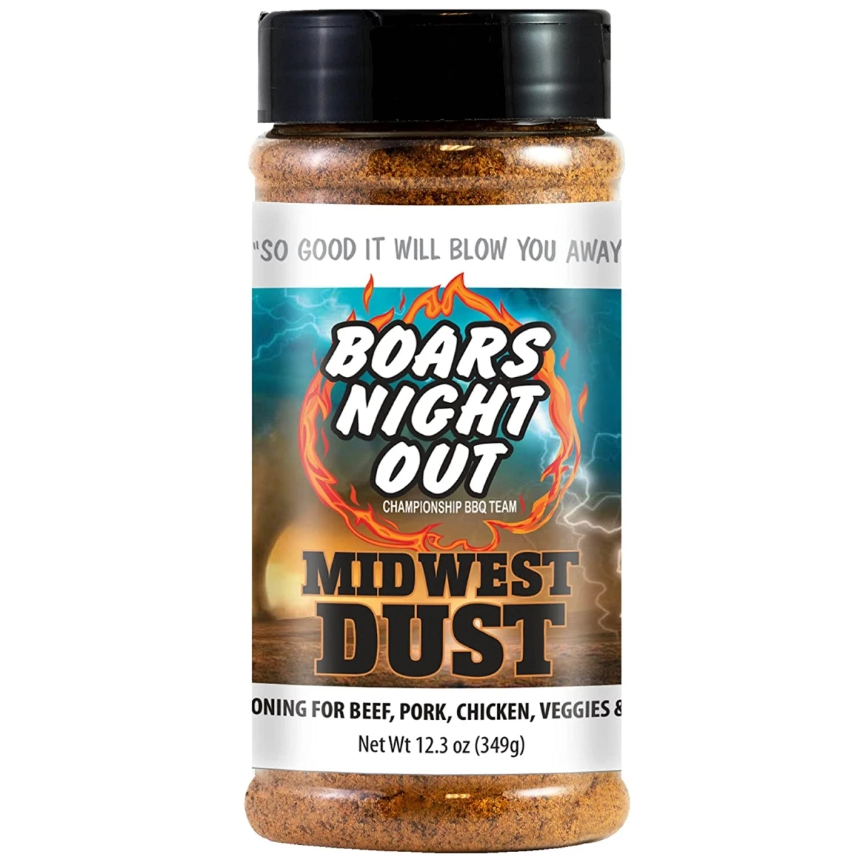 Midwest Dust BBQ Rub, 12.3 oz.