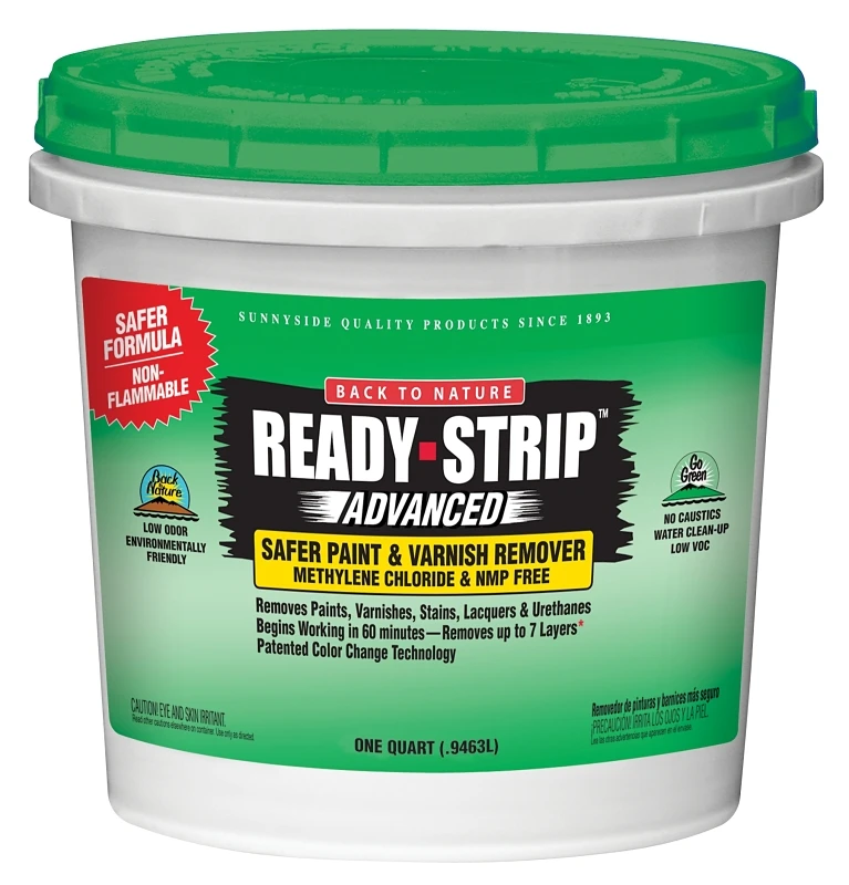 Ready Strip Plus Paint & Varnish Remover, 1-Qt.