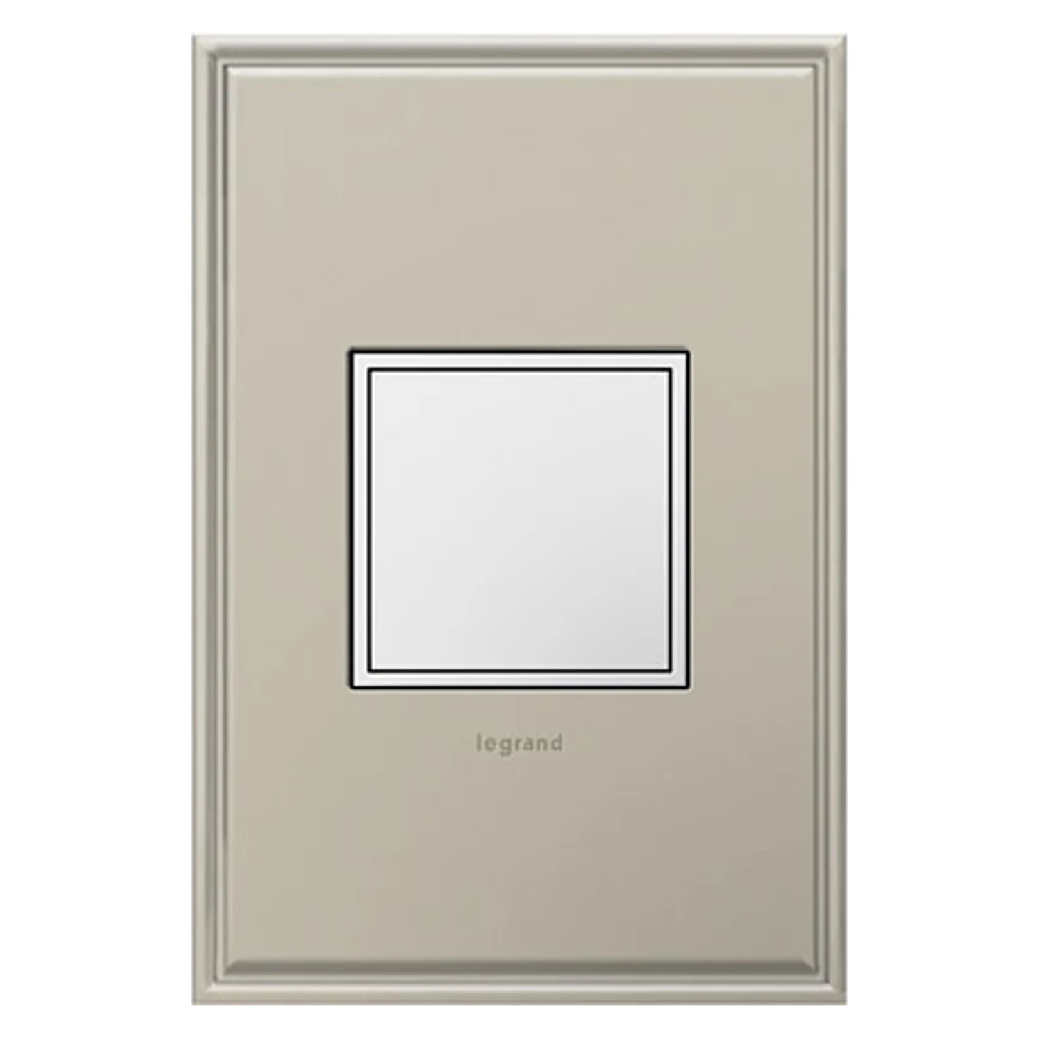 Legrand adorne ARPTR151GW2 Pop-Out Outlet, 2 -Pole, 125 V, 15 A, 1 -Gang, Back and Side Wiring, White