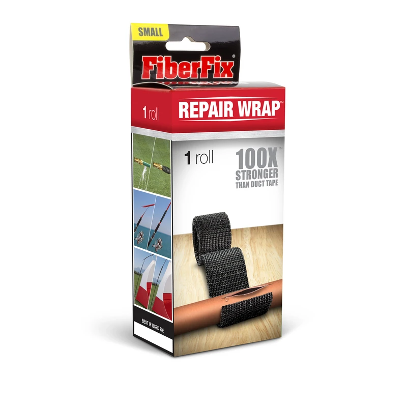 Fiberglass Repair Wrap, 1 In. X 40 In. Roll For Heavy Duty Repairs