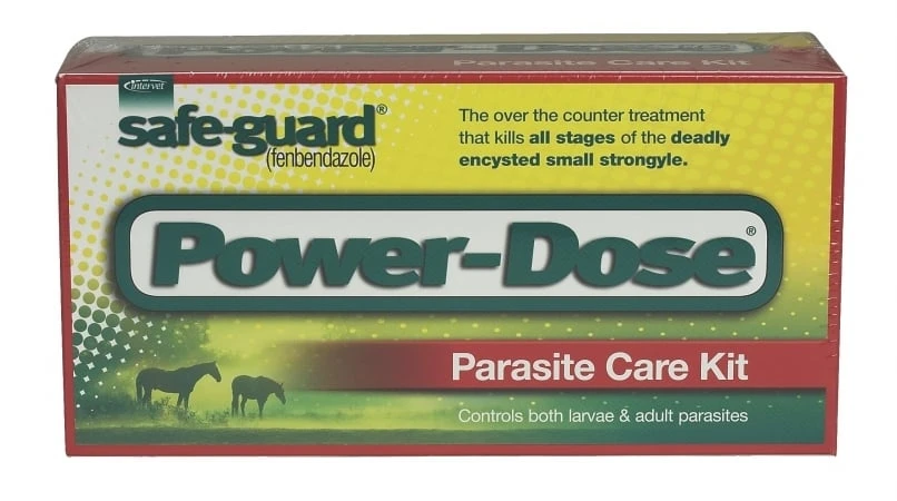 Safe-guard Equine Dewormer Power-dose Kit - 57 Gram - Model 104085-001-067812