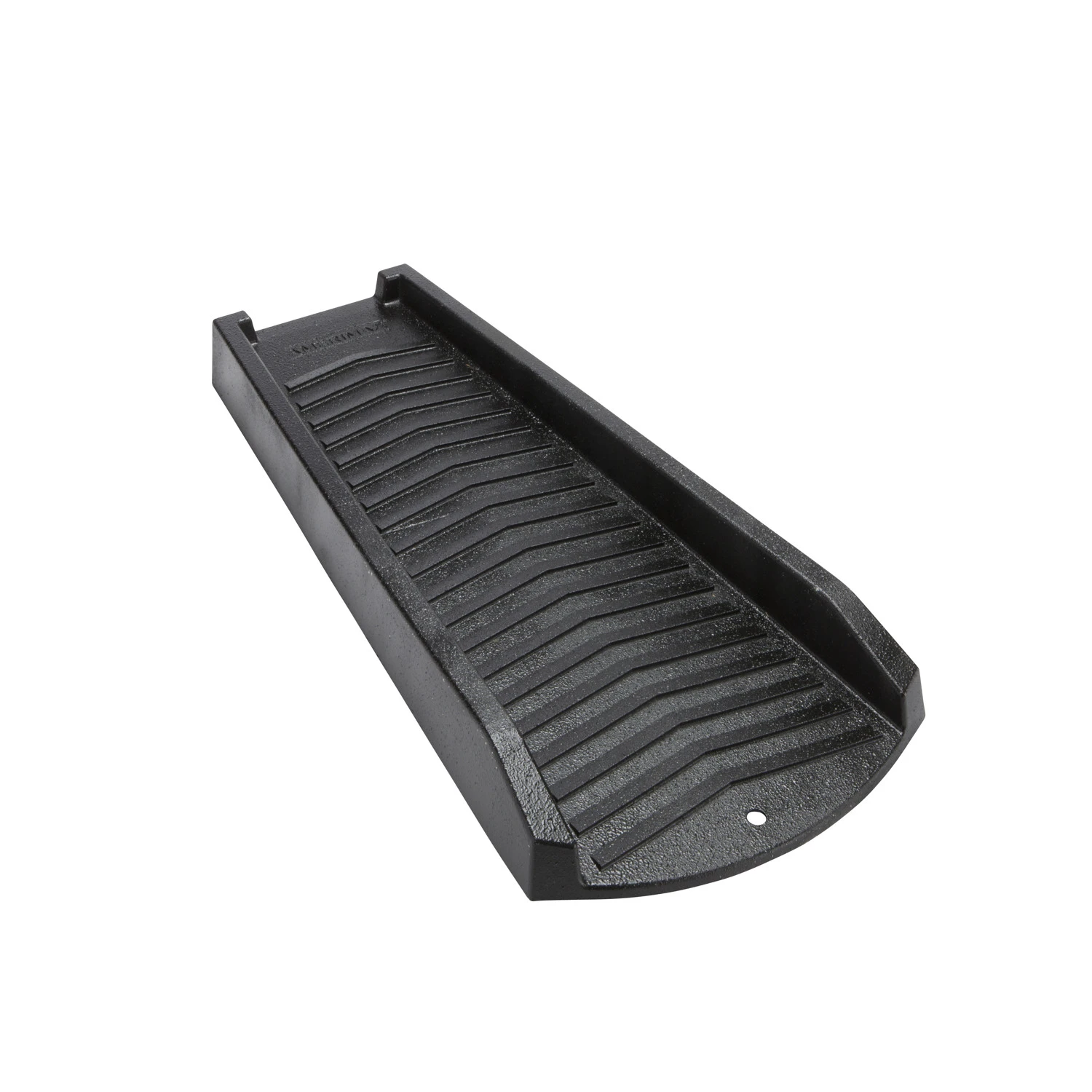 2 In. H X 11 In. W X 24 In. L Black Vinyl Splash Block For Rainwater Management