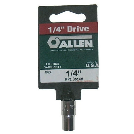 1/4 Inch Drive 6 Point Standard Socket - Model 10604