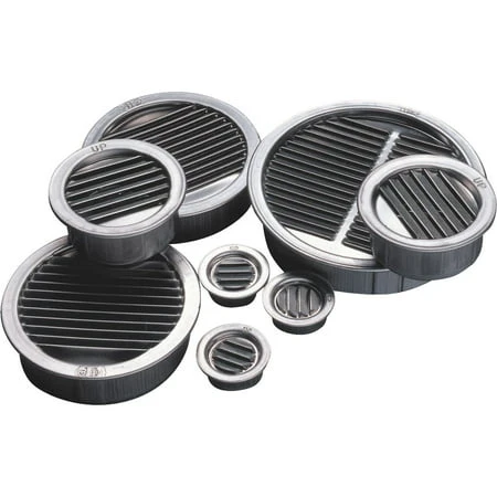 3 Inch White Mini Aluminum Louver Model 50006 By Air Vent Inc.
