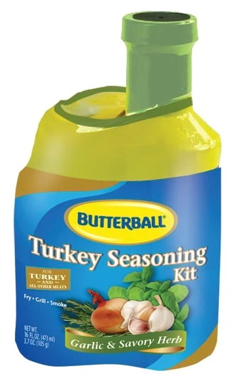 23100412 Butterball Garlic & Savory Herbs Turkey Seasoning Kit