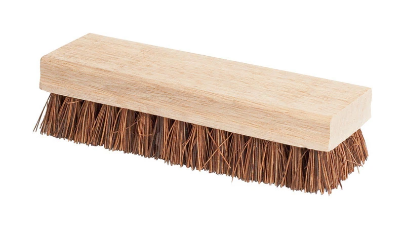 8 Inch Wood Scrub Brush With Palmyra Bristles - Model 11601