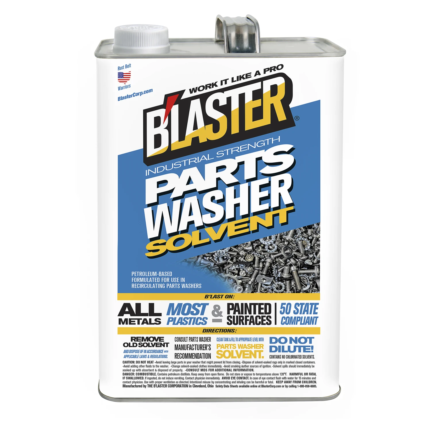 Parts Washer Solvent 128 Oz - Model 128-pws For Effective Cleaning