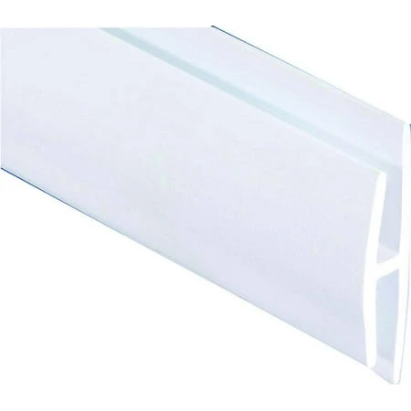 92589 Walltuf Divider Moulding, 8 Feet Long, White Vinyl