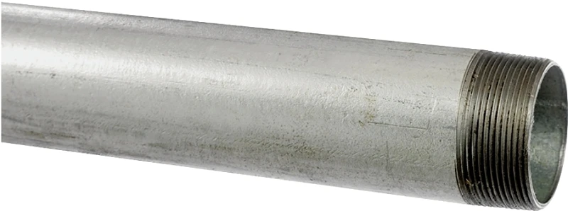 Galvanized Steel Pipe 3/4 Inch X 21 Feet, Threaded For High Pressure