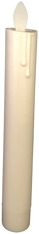 Santas Forest 25319 Flameless Taper Candle, 7.8 in Candle