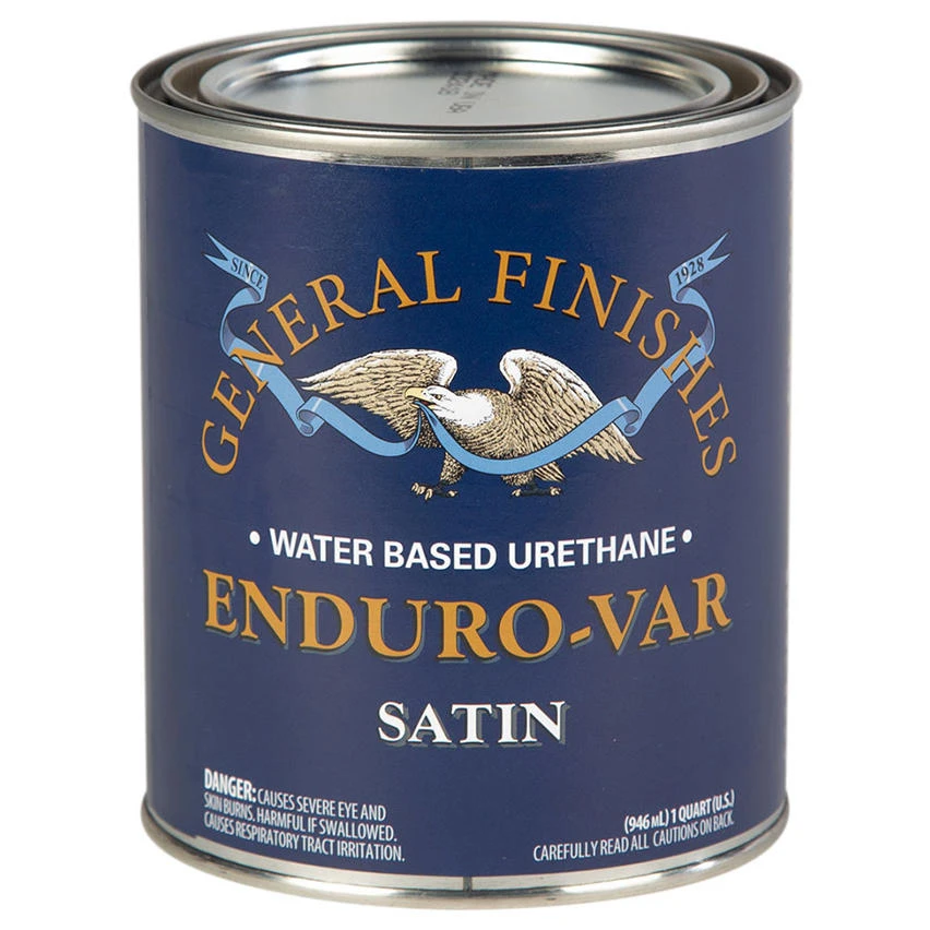 1 Quart Satin Enduro-var Urethane Interior Topcoat By General Finishes
