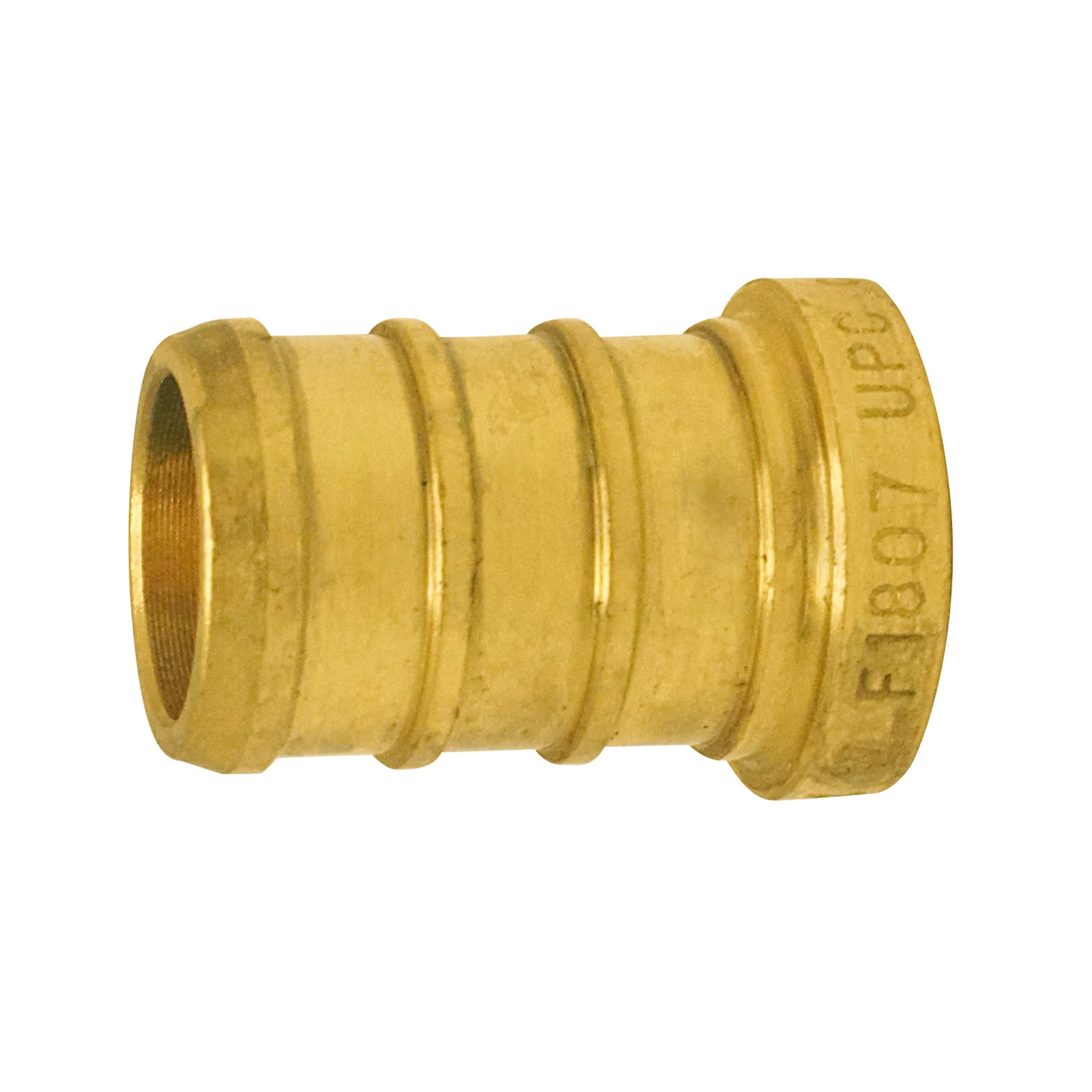1/2 In. Brass Pex Barb Plug For Pex Tubing And Hydronic Heating Systems
