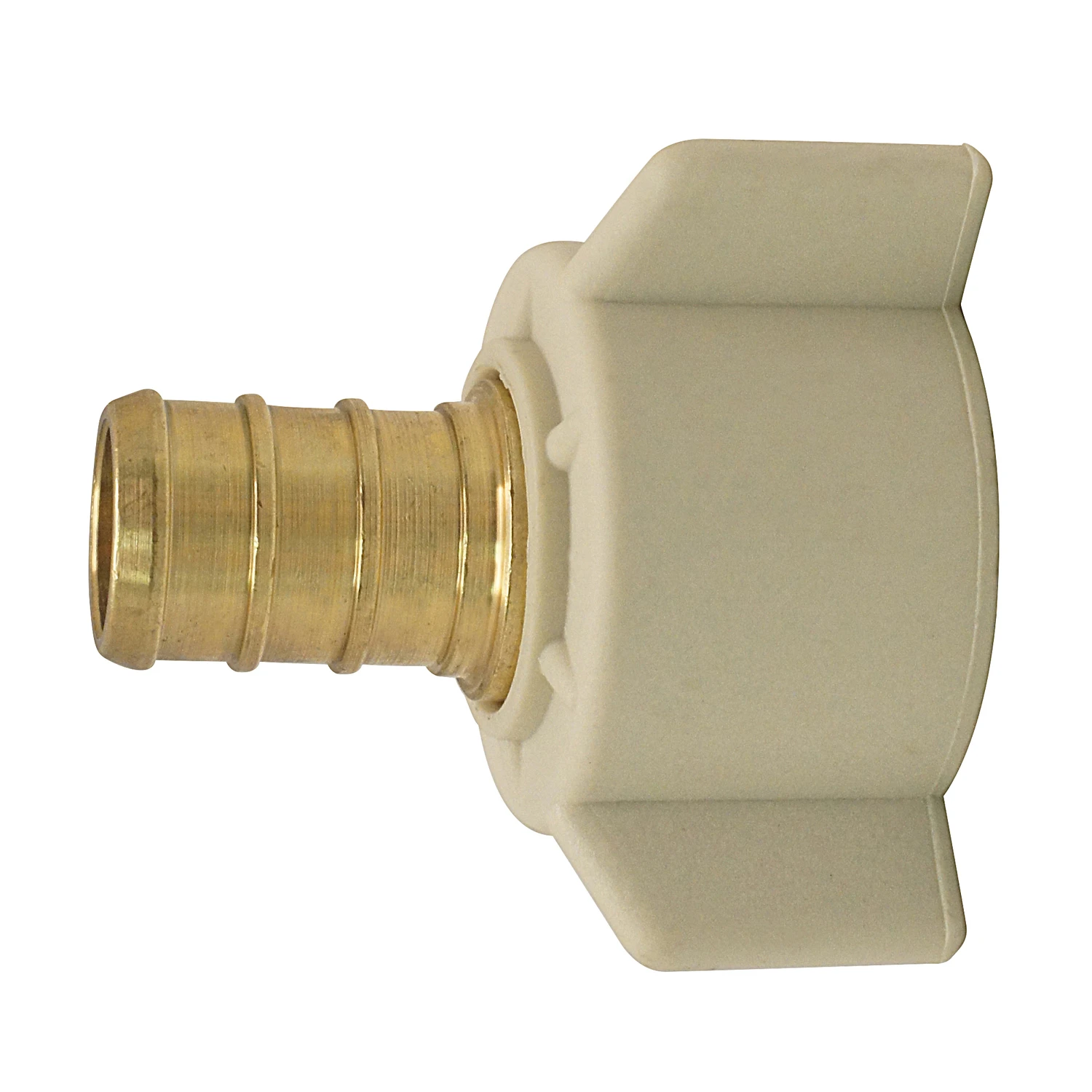 1/2 In. Pex Barb To 1/2 In. Female Swivel Brass Adapter