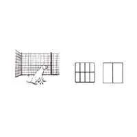 36 In. X 100 Ft. Vinyl Welded Wire Fence, Model 10043829, Black