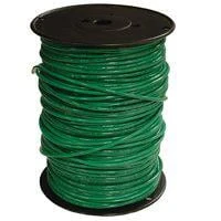 4 Awg Thhn Stranded Building Wire, 500 Ft, Green, Model 4grn-strx500