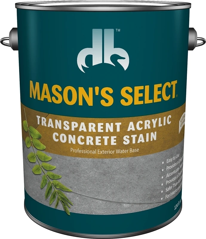 Mason's Select Low Voc Concrete Stain - Terra Cotta - 1 Gallon
