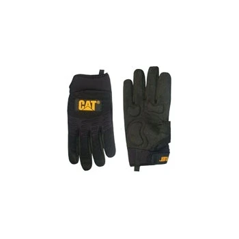 Cat012211j Jumbo Mechanics Style Utility Gloves With Clarino And Neoprene