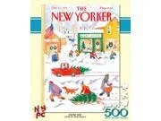 Snow Day 500-piece Jigsaw Puzzle By New York Puzzle Company