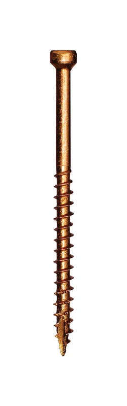 No. 8 X 2-1/2 In. L Star Coated Trim Screws 3500 Pk, Model 15730