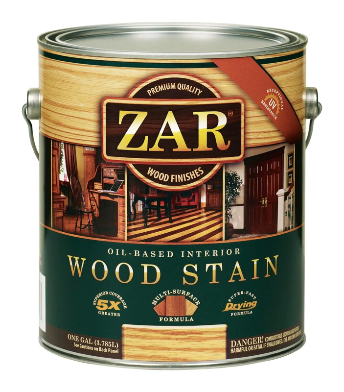 Zar Semi-transparent Honey Maple Oil-based Wood Stain 1 Gallon