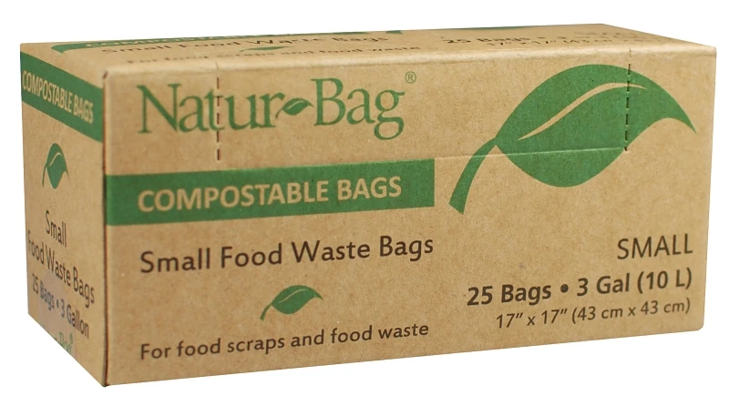 Nt1075-rtl-00004 3 Gallon Compostable Trash Bags For Food Waste