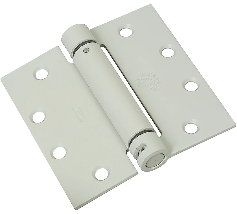 Adjustable Spring Hinge 4-1/2 X 4-1/2 In, 50 Lb Capacity, Steel