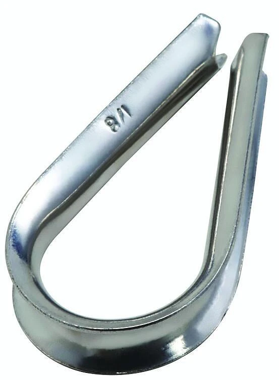 Stainless Steel Cable Clamp 1/8 Inch Model N830-305 For Wire Rope Applications