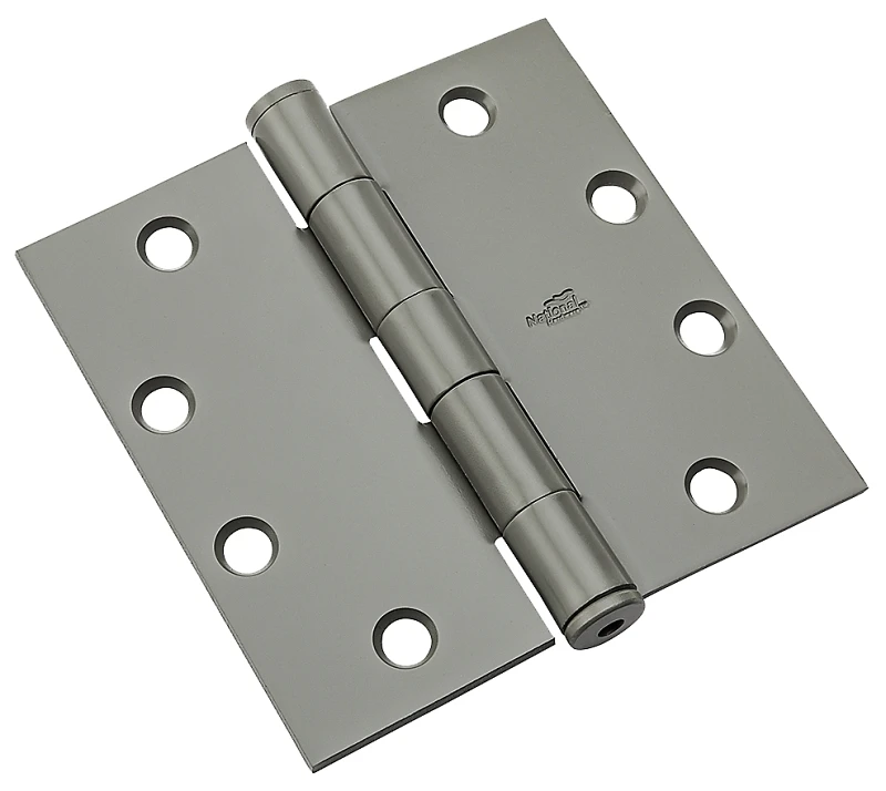 F179 Polished Chrome Hinge 4.5 X 4.5 Inches - Commercial Grade