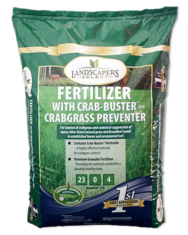 902726 Crabgrass Killer Fertilizer, Granular, 23-0-4 N-p-k Ratio, 5000 Sq Ft