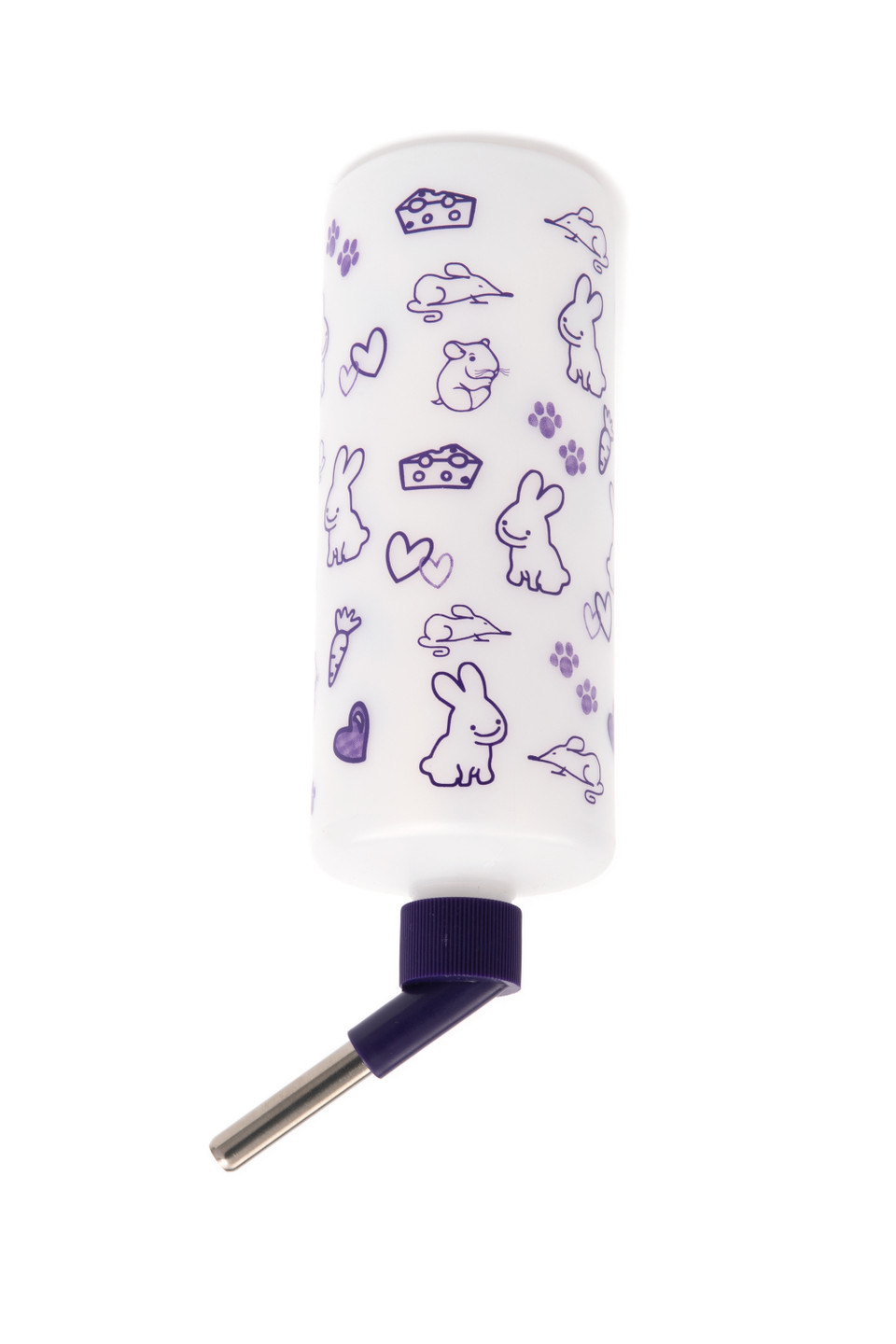 Rabbit Critter Brite Water Bottle 32 Ounce - Day Glow Colors