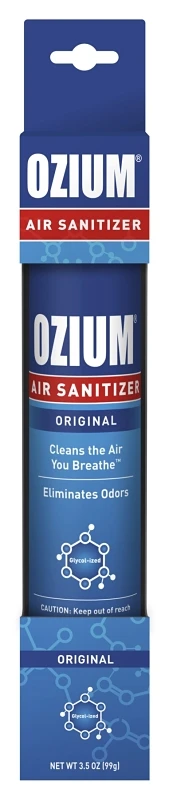 3.5 Oz. Air Freshener And Sanitizer Spray, Original Scent, Model Ozm-1