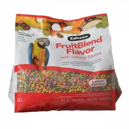 Avianmaintenance Fruitblend Bird Diet For Large Birds, 12 Pounds