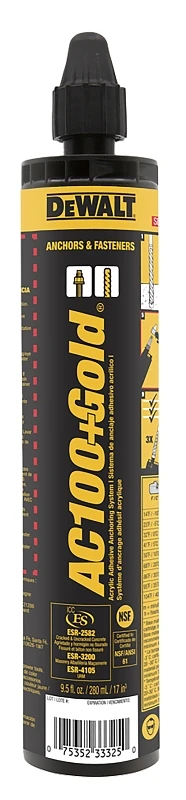 Engineered Powers Adhesive Anchor 10 Oz Vinylester Quik-shot System 8478sd-pwr