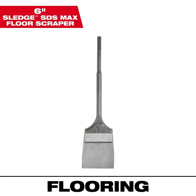 6 In. Carbide Sds-max Floor Scraper Bit Model 48-62-4096