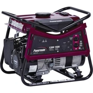 Pm0101207 1200/1500 Watt Portable Generator With Recoil Start
